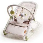 Tiny Love Rocker Napper - Boho Chic 2-in-1 Baby Rocker - Portable, Automatic Recliner Rocker Napper Chair for Kids & Babies with Washable Cover | Birth+ to 9kgs (2222180701)