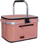 LIQING 35L Large Picnic Basket 2 La