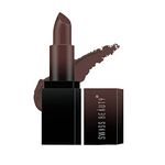 Swiss Beauty Hd Matte Pigmented Smudge Proof Lipstick | Creamy Matte Long Stay Lipstick | Dark Brown, 3.4g