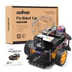 OSOYOO Smart Video Robot Car Kit - For Rasberry Pi 4 3 A+ B+ - STEM Educational - Remote Controlled - Live Video - Android Windows Mac - DIY Robot Kit - For Teen Adult (Raspberry Pi Not Included)