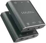 COOLSELL Audio Interface, Stereo 24Bit/192kHz USB C & iPhone Guitar Interface for Recording, Live Streams and Podcasting, Compatible with iPhone, iPad, Mac, Android and PC