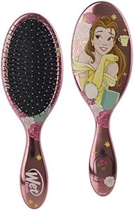 Wet Brush Disney Original Detangler Brush Princess Wholehearted - Rapunzel, Silver - All Hair Types - Ultra-Soft IntelliFlex Bristles Glide Through Tangles with Ease
