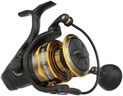 Penn Battle IV Size 6000 Spinning Fishing Reel, Full Metal Body and Sideplate, CNC Gear Technology, Hydro Armor Seals Critical Area from Water Intrusion, HT-100 Drag System