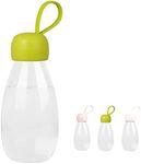 emoi BPA Free Water Bottle, 12oz/360ml Cute Water Bottle with Carrying Strap, Ideal for Kids Boys Girls Students Women Healthy Hydration-Green