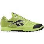 Reebok Training Footwear Women's Nano 2.0 Shoes Laser Lime F23/Core Black/FTWR White, Size 8