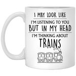 Train Mug, Train Gift, Funny Train Mug, Gifts For Trainspotter, Trainspotting Gifts, Railway Gifts For Men, Him, Railroad Trains Mug 11oz