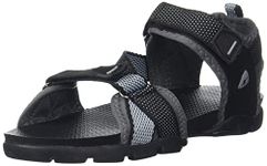 Sparx mens SS 105 | Latest, Daily Use, Stylish Floaters | Grey Sport Sandal - 10 UK (SS 105)