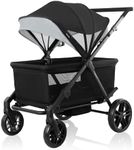 Evenflo Omni Crew Stroller Wagon - Licorice Black