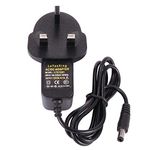 12V 1A Power Supply Adapter - COLM AC 100-240V 50-60HZ DC 12V 1Amps 1000mA 12W UK Converter Adapter Driver Transformer 500mA Wall Charger for LED Strip Light CCTV Camera