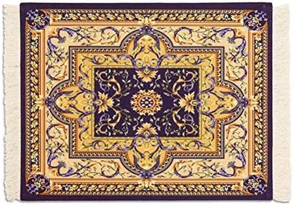 Alfombrilla de ratón de Alfombra, Alfombrilla de ratón de Alfombra Persa Oriental, Alfombrilla de ratón de Alfombra, Alfombrilla de ratón de Ordenador, para decoración de Mesa