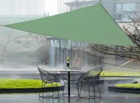 13'x13'x13' Waterproof Sun Shade Sail for Outdoor Patio, Hammock Canopy & Backyard Shade – UV-Resistant, Durable Polyester Triangle Shade Sail for Garden, Deck & Patio Covers