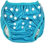 Splash About Size Adjustable Swim Nappy, Blue 1-3 Years
