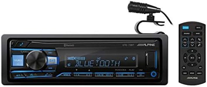 ALPINE UTE-73BT Digital Media Advanced Bluetooth Car Receiver w/AUX/USB+Remote