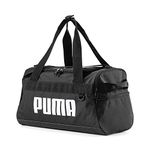 PUMA Unisex adults, Challenger Duffel Bag XS sports bag, Puma Black