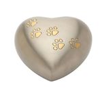 URNS UK Hertford Heart Cremation Ashes Urn Range 5 Inch