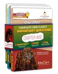 Educart CBSE Class 9 One Shot Question Bank 2024-25 Science, Mathematics, Social Science and English (Updated for 2025 Exam) 4 Book Bundle