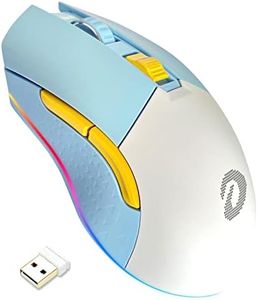 DAREU Wireless Wired Gaming Mouse Dual-Mode Rechargeable 7 Programmable Buttons,10K DPI,RGB and 7 Adjustable DPI Levels up to [150IPS] [1000Hz Polling Rate] for PC Notebook Mac