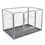 Playpen Heavy Duty by Cozy Pet Small 36", 91.5cm - Puppy Rabbit Run Dog Cage or Crate Whelping Box with Heavy Duty ABS Floor HDDP01. (We do not ship to Channel Islands or The Isles of Scilly)