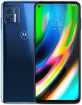 Motorola Moto G9 Plus | Unlocked | International GSM Only | 4/128GB | 64MP Camera | 2020 | Blue Indigo | NOT Compatible with Sprint or Verizon