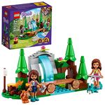 Lego Friends Forest Waterfall Camping Adventure Set, Building Toys with Andrea and Olivia Mini-Dolls, Toys for 5 Plus Year Old Kids, Girls & Boys, Makes a Great Activity for Kids, 41677