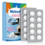 NATRUTH Coffee Machine Cleaner Descaler Tablets - 20 Count, Compatible For Nespresso, Keurig, Ninja, Delonghi, Miele, Coffee Maker Pot Descaling & Cleaning Tabs, Descale Drip Coffee Espresso Machines