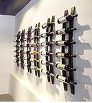 DCIGNA Wall Mounted Wine Rack, Barr