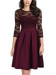 Miusol Women'S Wine Dresses(_Wine_X-Large)