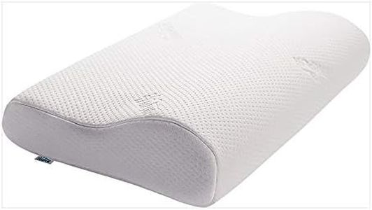 Tempur 120205 Original Neck Pillow, Genuine Japanese Product, White, M, Approx. 19.7 x 12.2 x 3.9 inches (50 x 31 x 10 cm), Pillow