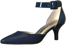 Anne Klein Women's Fabulist Pump, Navy, 4.5 UK