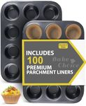 Bake Choice 2 Pack Muffin Pan for B