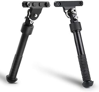 JINSE M-LOK Bipod Side Rail Direct Attach Folding Adjustable 6.5-9 Inches Bipod
