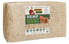 Cranky Frank Hemp Chicken Bedding 115 Usable Liters, 30 LB.