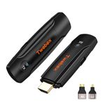 Wireless HDMI Transmitter and Receiver, Plug & Play HDMI Sender and Receiver Wireless 165FT/50M, 5G 1080P Wireless HDMI Extender for Streaming Video/Audio to Monitor from Laptop/PC/TV Box/Projector