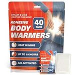 Bramble 40 Pack Natural Air-Activated Adhesive Body Warmers - Lasts up to 8 Hours