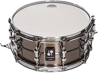 Sonor Kompressor Snare Drum 14" x 6.5" Brass, Black Nickel Plated Brass (KS-1465-SDB)