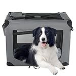 BestPet 42 inch Collapsible Dog Cra