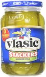 Vlasic Stackers Kosher Dill Pickles 473ml (Pack of 3)