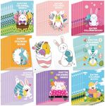 48 Pcs Mini Easter Coloring Books B