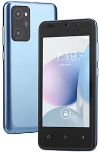 Vikye Unlocked Smartphones,4.66in HD Screen Unlocked Cell Phones,512MB RAM 4GB ROM,2MP 5MP Camera,2200mAh,Face Recognition Unlocked Phone(Light Blue)