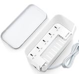 LDNIO SN5310W 3-in-1 Power Strip with Cable Organizer and Wireless Charger with 5 AC Outlets and 2 USB Ports + Type C Port