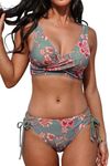 CUPSHE Women's Bikini Set Twist Fro