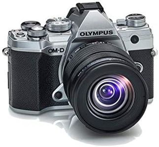 Olympus OM-D E-M5 Mark III - Kit de cámara del sistema Micro Four Thirds System Camera Kit, 20 MP sensor, enfoque automático, video 4K , Wi-Fi, incluye objectivo M.Zuiko PRO Lens 12-45 mm, plata