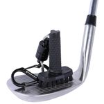 Grooveit Mini G The Dry Scrubber Golf Club Cleaning Brush, 3 Year Warranty, Magnetic Attachment, Black