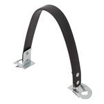 Battery Strap,1 pcs Black Battery Carrier Metal Battery Lifting Strap Duty Side Battery Lift Strap for Car Battery Carrier