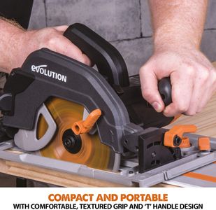 Evolution 185mm Circular Saw – R185CCSX Power Tool