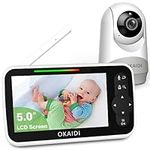 OKAIDI Baby Monitor with Camera and