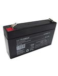 RECHARGEABLE ULTRAMAX SLA BATTERY 6V 1.3/1.2AH 6volt 1.3ah alarm battery