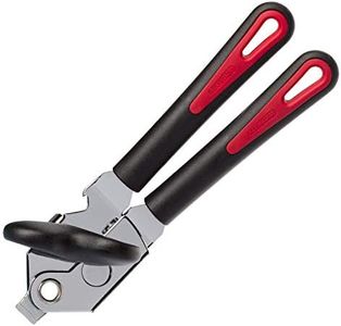 Westmark Apriscatole con alza-tappo, Lunghezza: 22 cm, Acciaio/Plastica, Gallant Super, Nero/Rosso, 29412260