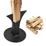 Firewood Splitter, Kindling Splitter, Heavy Duty Manual Manual Log Splitter Wood Splitter Wedge, Kindling Cracker for Wood Stove Fireplace and Fire Pits