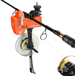 KastKing Improved Kalibrate Patented Line Spooler – W/Line Counter, Portable, Without Line Twist for Spinning and Casting Reels, Great Fishing Gifts and Accessories